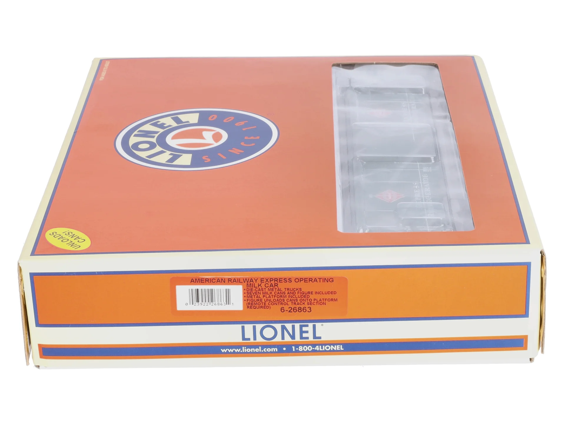 Lionel 6-26863 O Gauge American Railway Express Operating Milk Car #308 LN/Box - Image 11