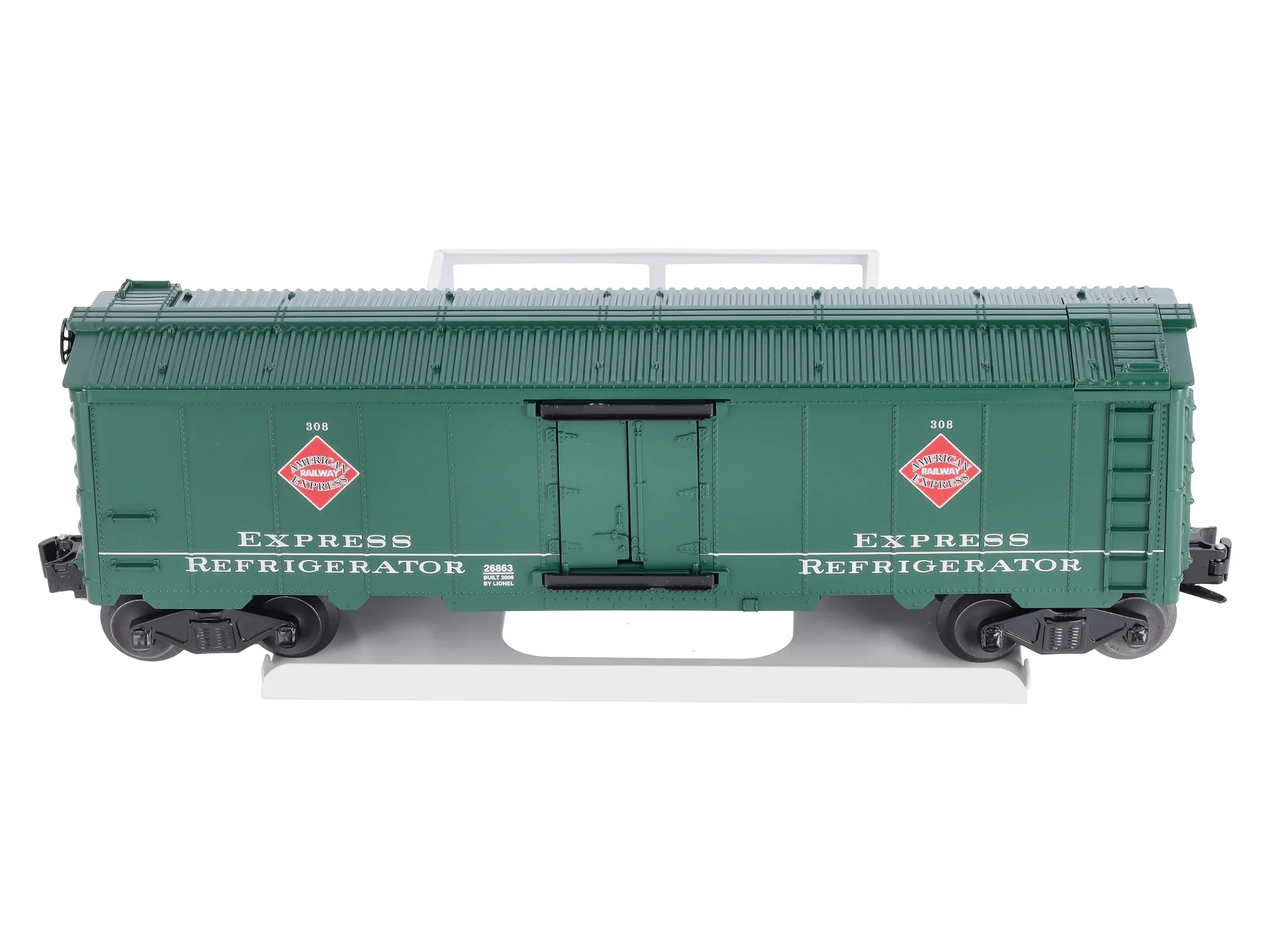 Lionel 6-26863 O Gauge American Railway Express Operating Milk Car #308 LN/Box - Image 8