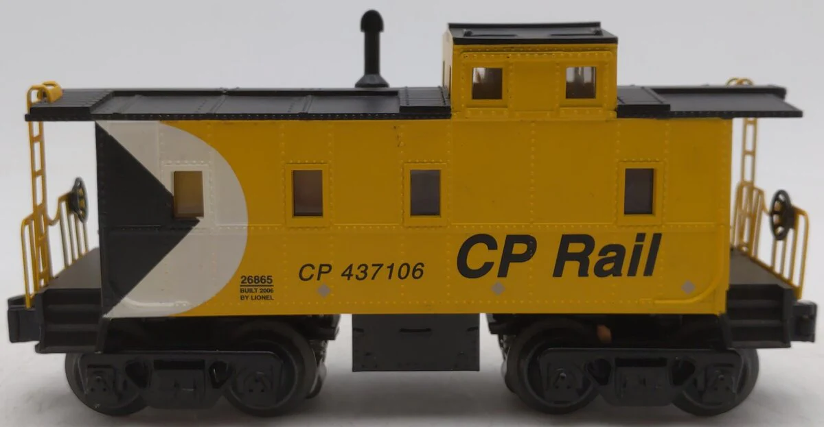 Lionel 6-26865 O Gauge CP Operating Animated Caboose #437106 EX/Box - Image 3