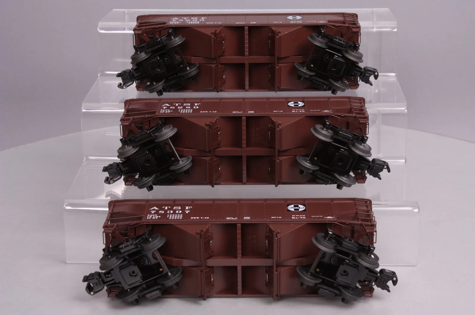 Lionel 6-27029 O AT&SF 3-Car Hopper Set MT/Box - Image 5