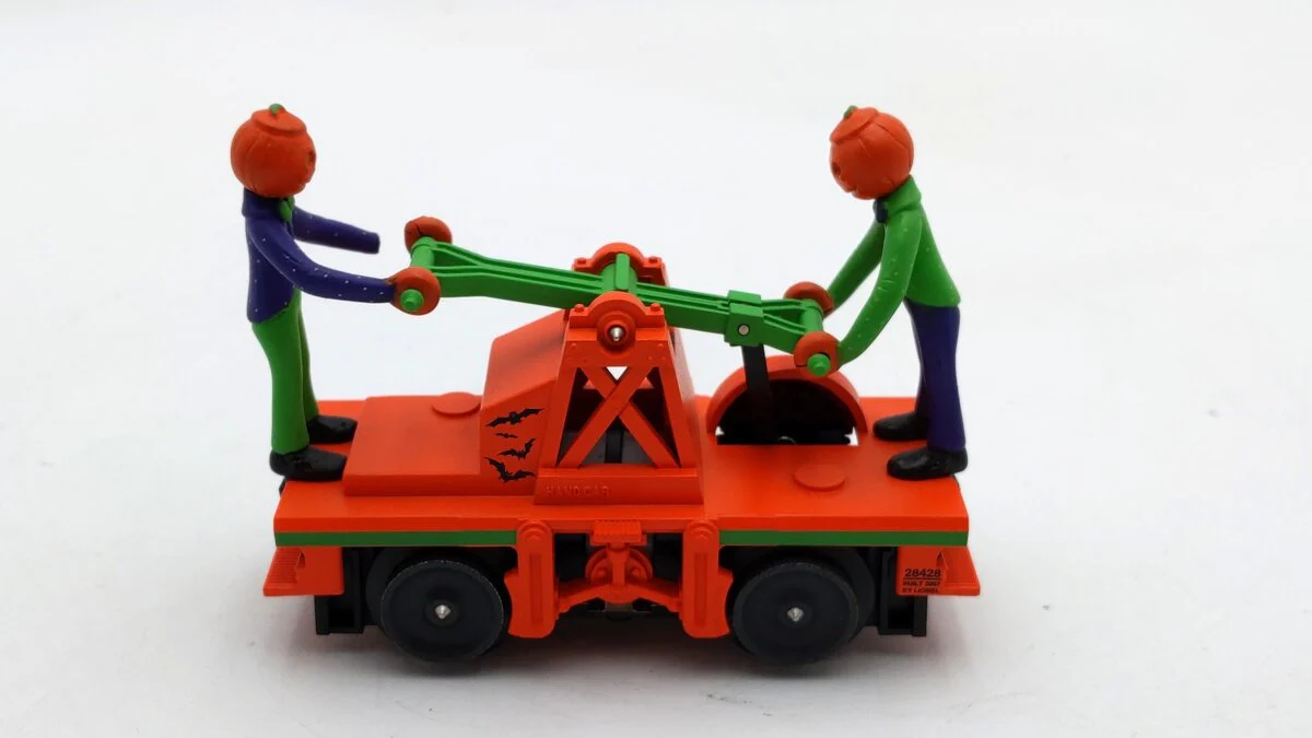 Lionel 6-28428 Halloween Operating Handcar LN/Box - Image 3