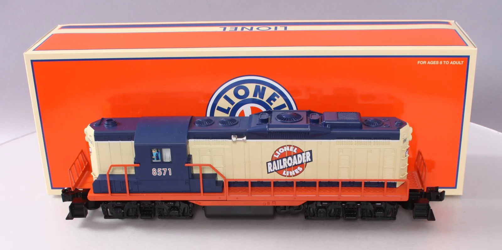 Lionel 6-28571 O Gauge LRRC 2007 GP-9 Powered Diesel Locomotive #8571 NIB