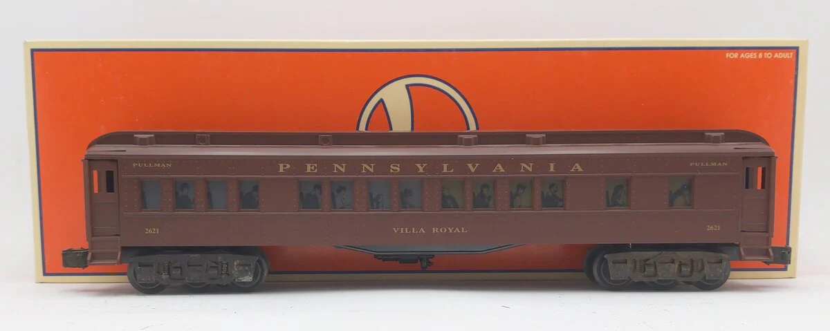 Lionel 6-29001 O Gauge PRR "Villa Royal" Madison Coach #2621 EX/Box