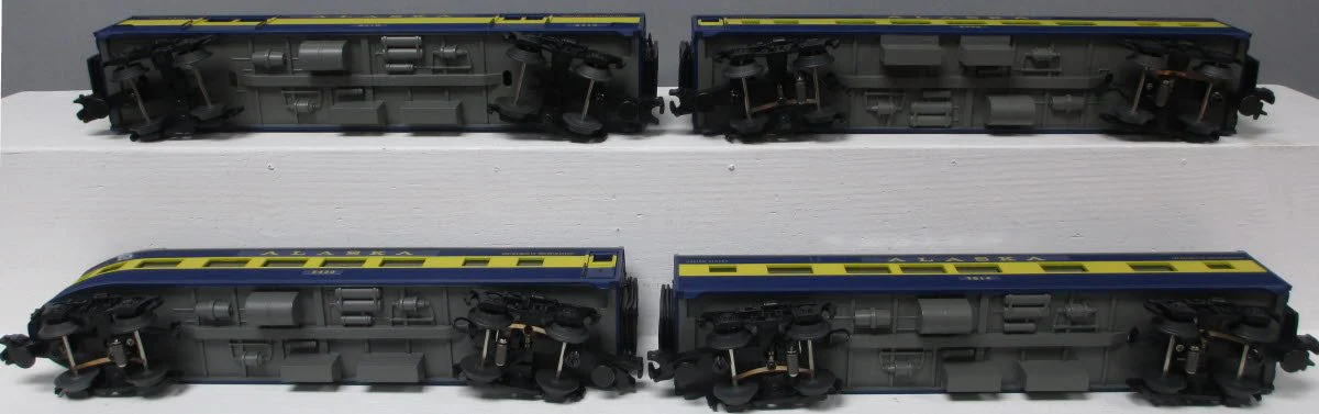 Lionel 6-29041 Alaska Streamline 4-Car Passenger Set EX/Box - Image 4