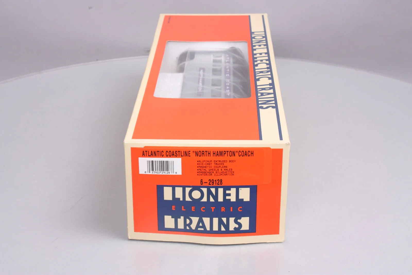 Lionel 6-29128 O Gauge Atlantic Coast Line "North Hampton" Aluminum Coach Car LN/Box - Image 11