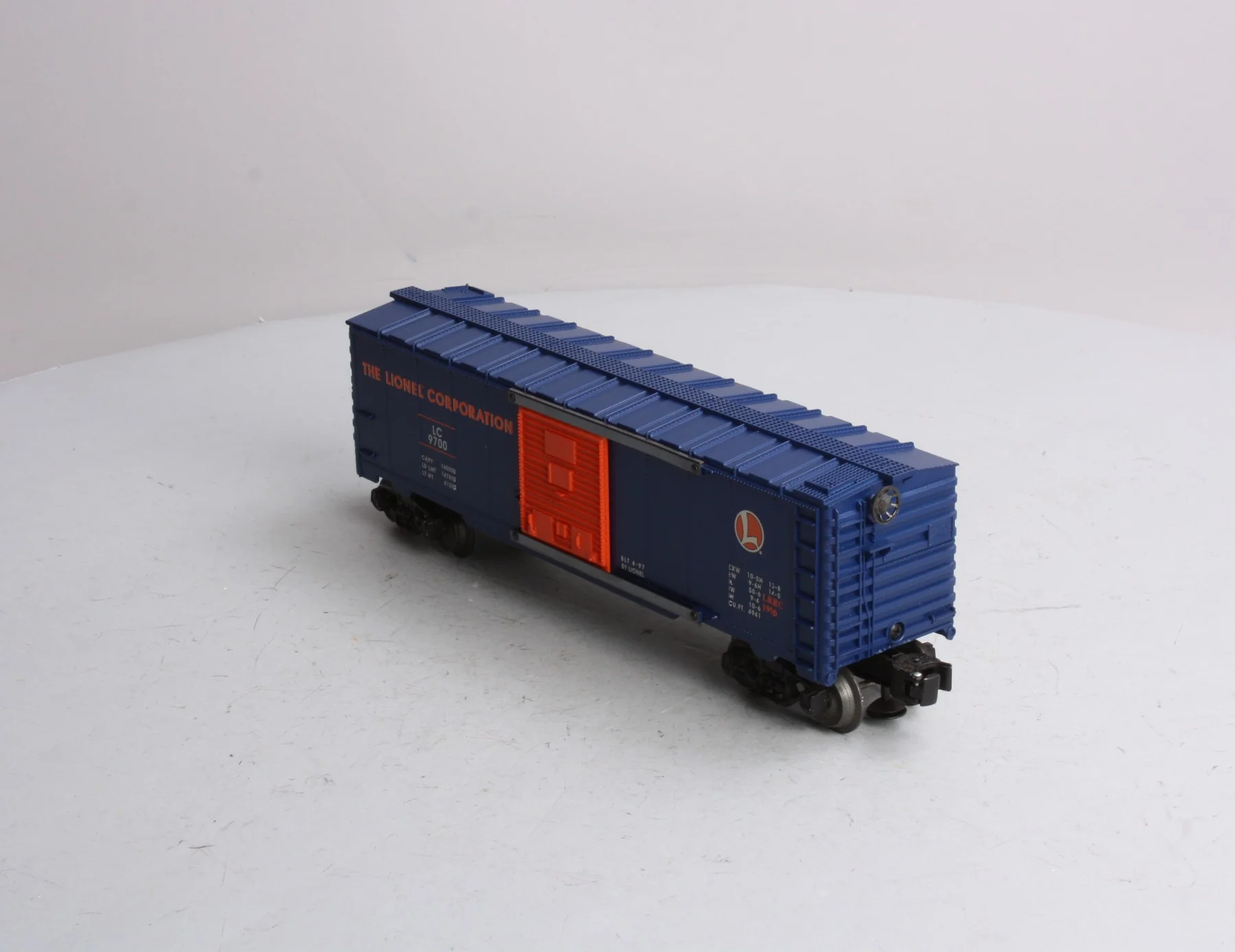 Lionel 6-29200 O Gauge Lionel Railroad Club Boxcar #9700 LN/Box - Image 4
