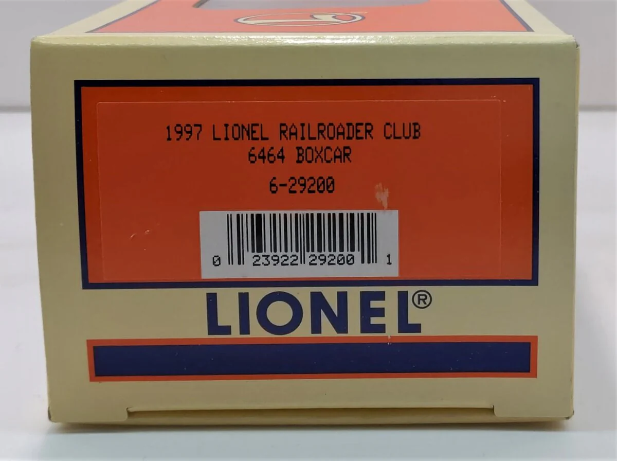 Lionel 6-29200 O Gauge Lionel Railroad Club Boxcar #9700 LN/Box - Image 5