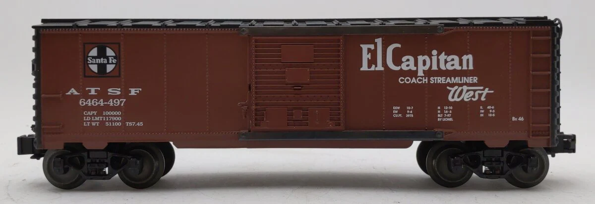 Lionel 6-29202 O Gauge ATSF Boxcar #6464-497 MT/Box - Image 2