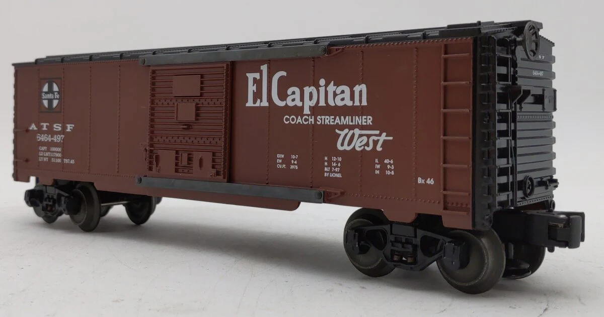 Lionel 6-29202 O Gauge ATSF Boxcar #6464-497 MT/Box - Image 3