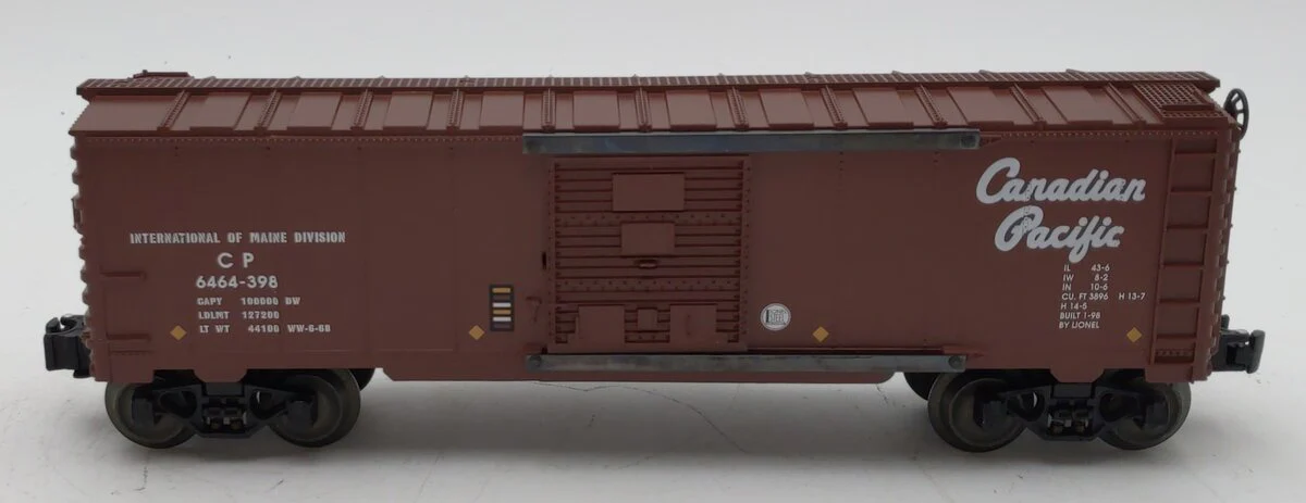 Lionel 6-29215 O Gauge Canadian Pacific Boxcar #6464-398 EX/Box - Image 2