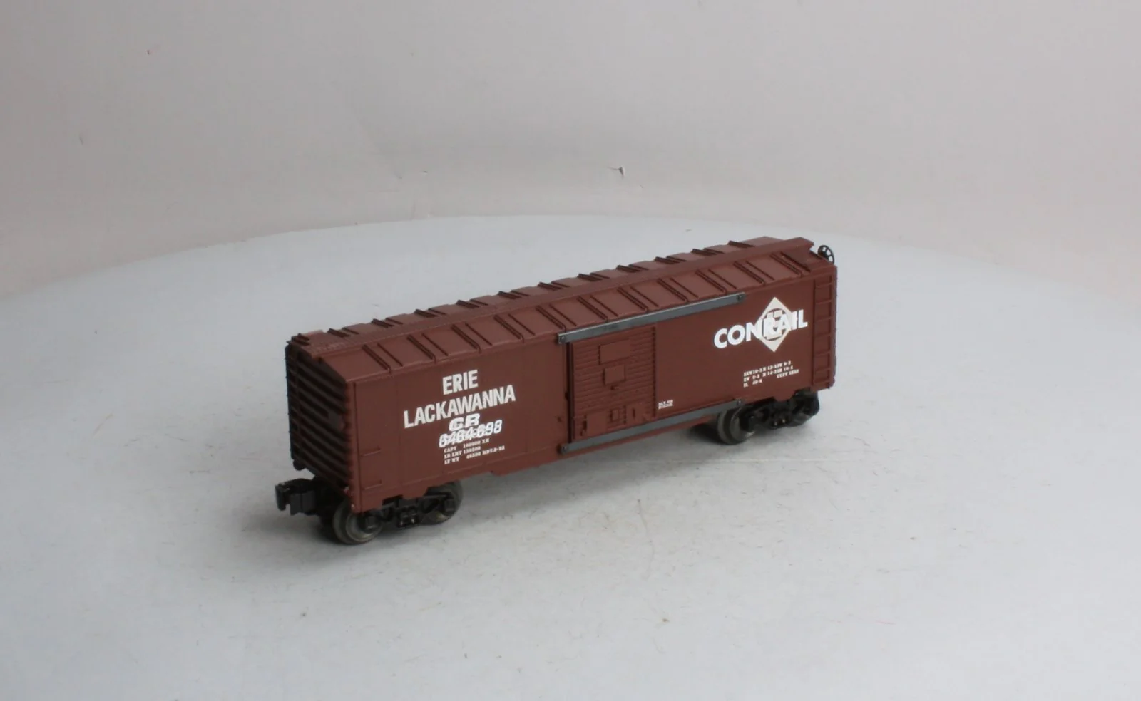 Lionel 6-29234 O Gauge Conrail Overstamp Erie Boxcar 6464-698 LN/Box - Image 5