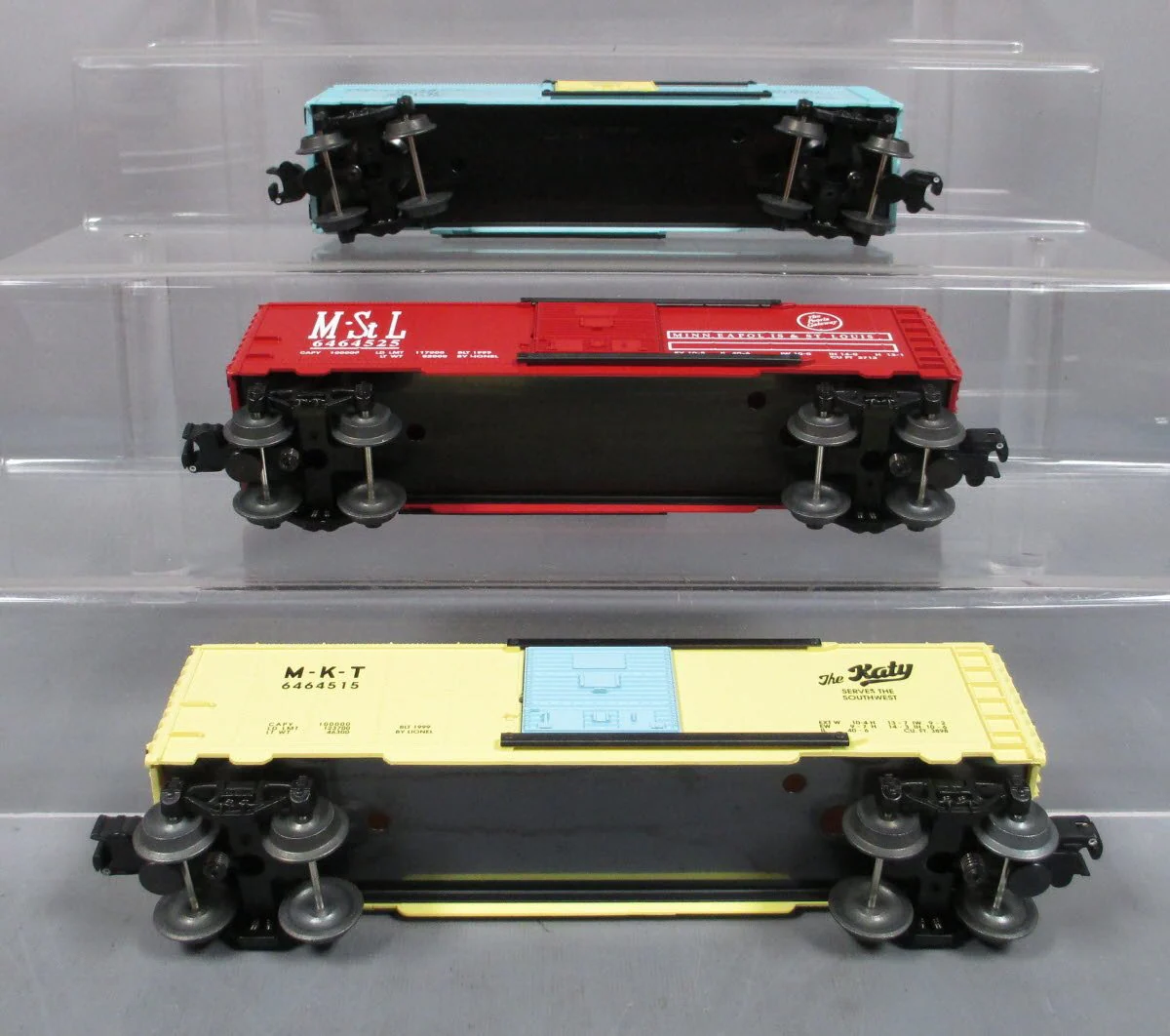 Lionel 6-29267 O Gauge 6464 Series VIII Boxcars (Set of 3) LN/Box - Image 3