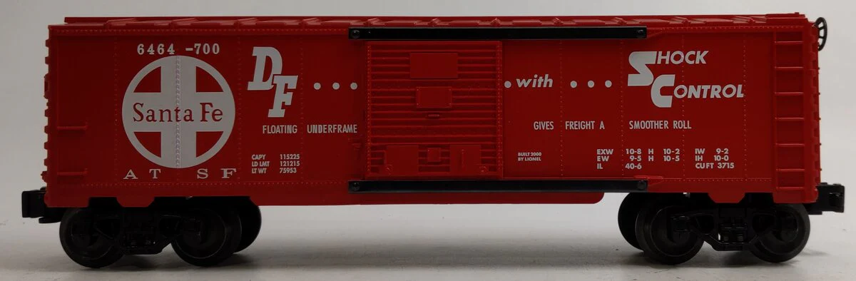 Lionel 6-29291 O Gauge AT&SF Shock Control Boxcar #6464-700 LN/Box - Image 2