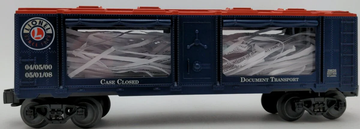 Lionel 6-29626 O Gauge "Case Closed" Mint Car #29626 LN/Box - Image 3