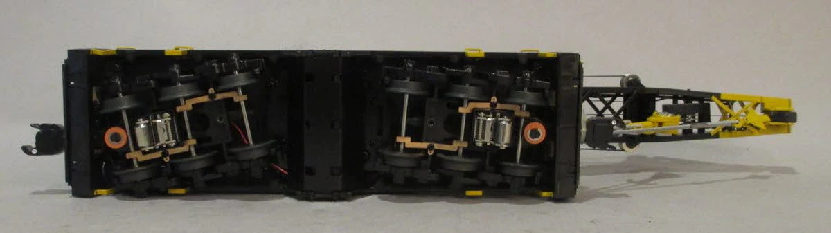Lionel 6-29832 O Gauge Chessie TMCC Crane Car EX/Box - Image 4