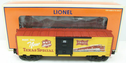 Lionel 6-29943 O Gauge Texas Special RR Art Boxcar LN/Box