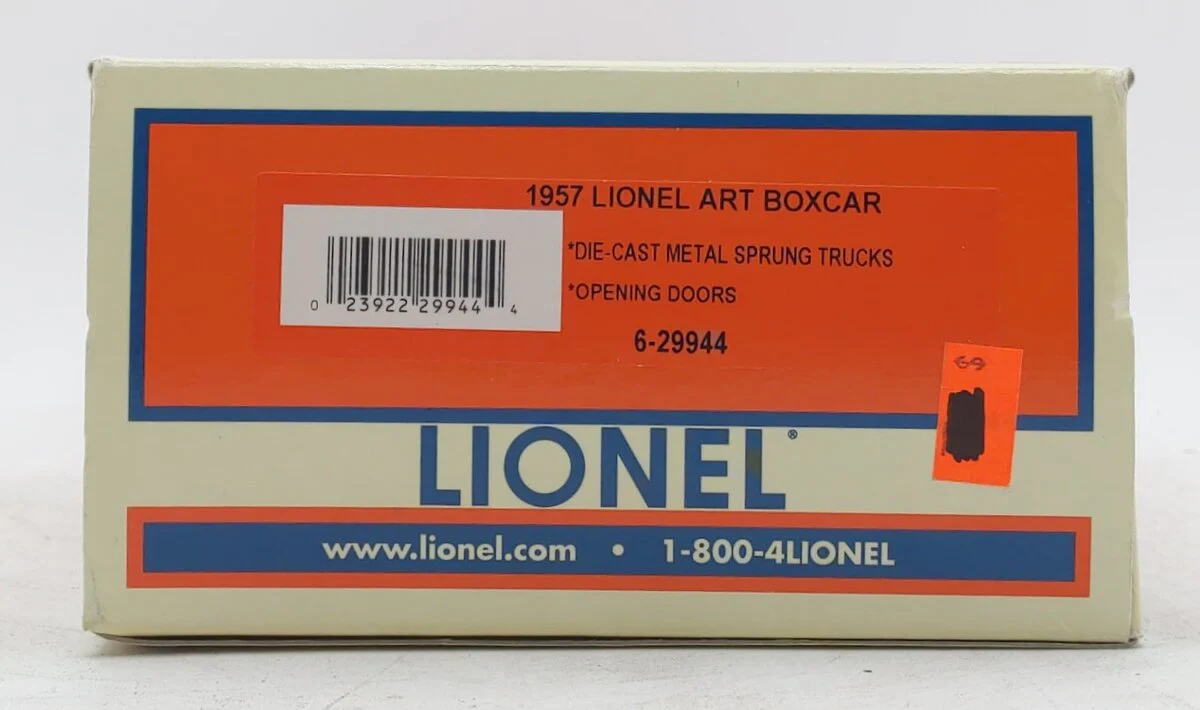 Lionel 6-29944 O Gauge 1957 Lionel Art Boxcar LN/Box - Image 5