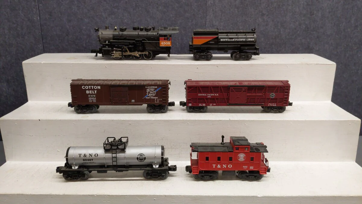 Lionel 6-30167 O Southern Pacific Merger Steam Train Set EX