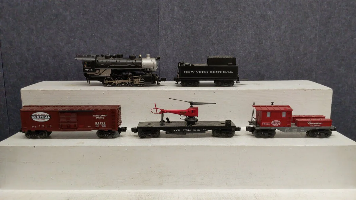 Lionel 6-30200 New York Central Flyer O Gauge Steam Freight Train Set VG - Image 4