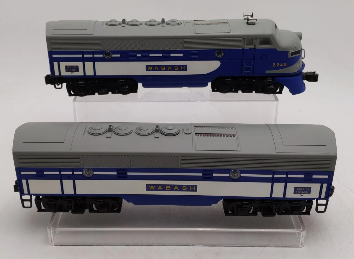 Lionel 6-31711 O Gauge PWC Wabash Diesel Freight Train Set #1563W EX - Image 2