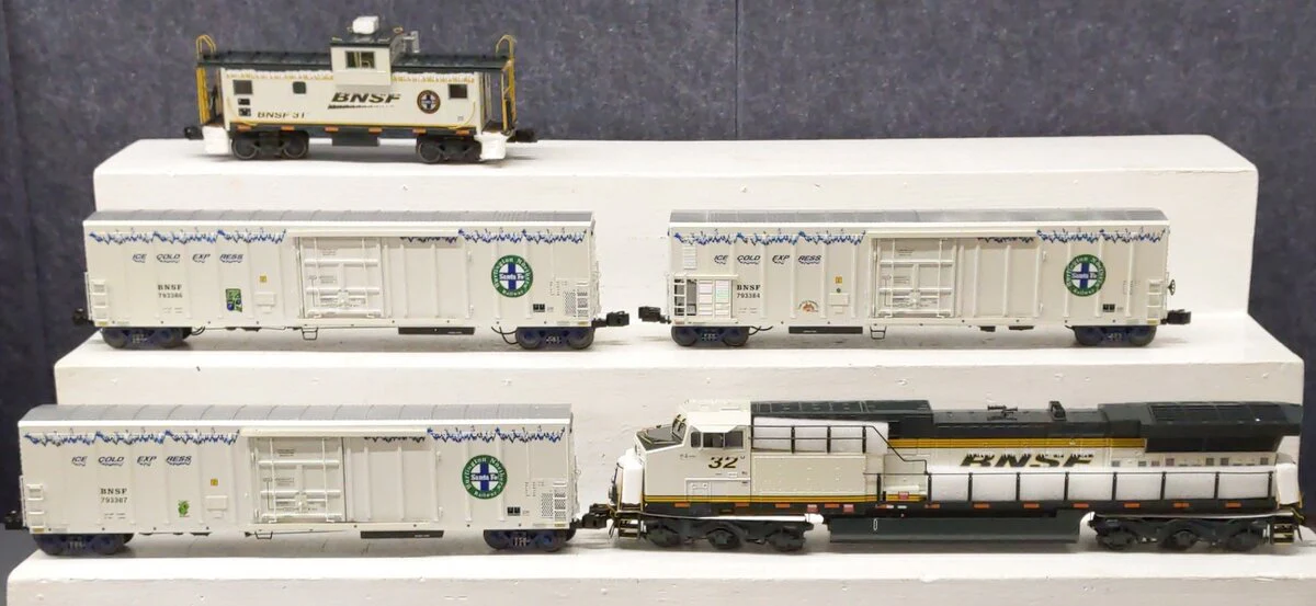 Lionel 6-31783 O Gauge BNSF Ice Cold Express Diesel Train Set w/Legacy VG/Box - Image 3