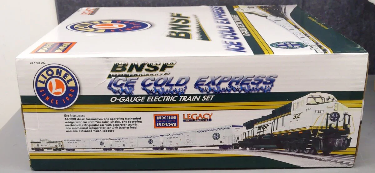 Lionel 6-31783 O Gauge BNSF Ice Cold Express Diesel Train Set w/Legacy VG/Box - Image 9