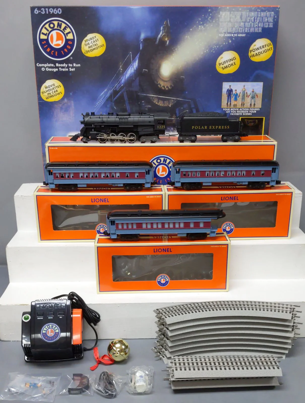Lionel 6-31960 O Gauge The Polar Express Steam Locomotive Set MT/Box