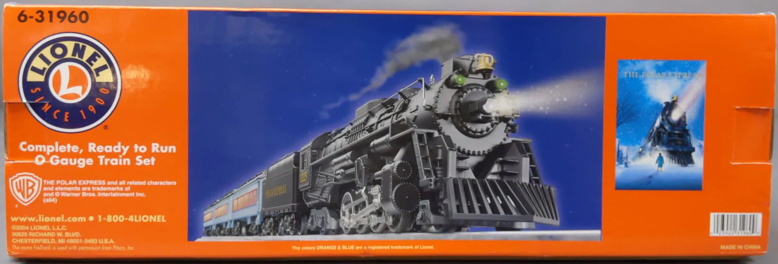 Lionel 6-31960 O Gauge The Polar Express Steam Locomotive Set MT/Box - Image 11