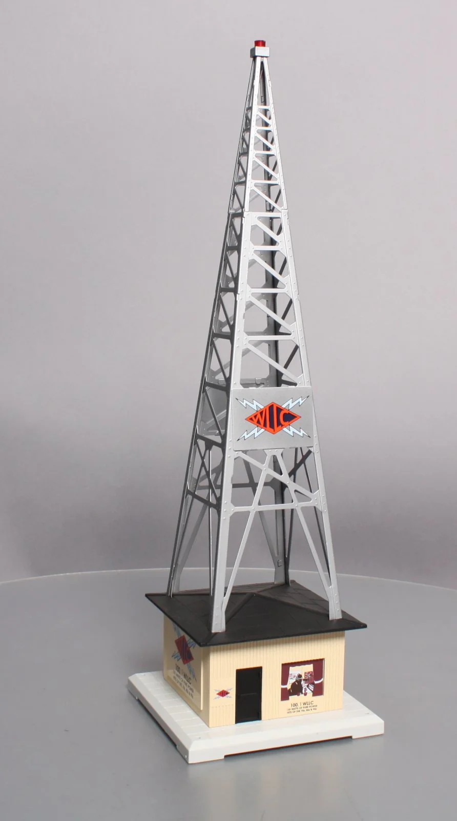 Lionel 6-32991 O Gauge WLLC Radio Station Tower NIB - Image 6