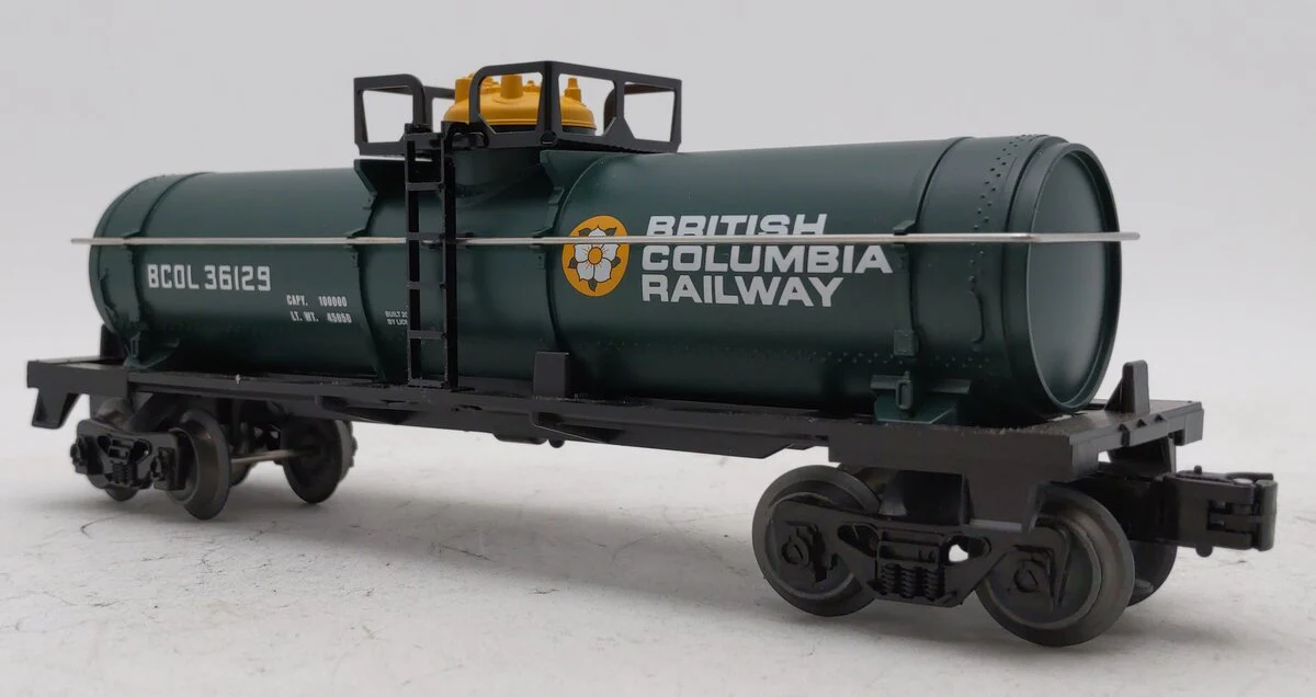 Lionel 6-36129 O Gauge British Columbia Singe Dome Tank Car LN/Box - Image 3