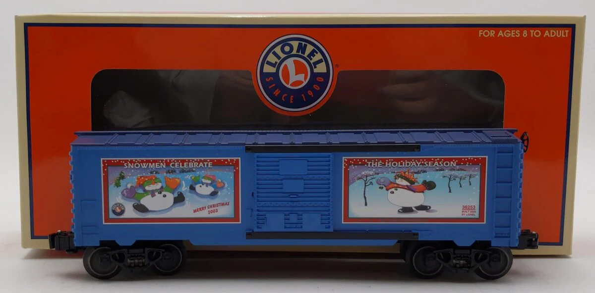 Lionel 6-36253 O Gauge 2003 Christmas Boxcar LN/Box
