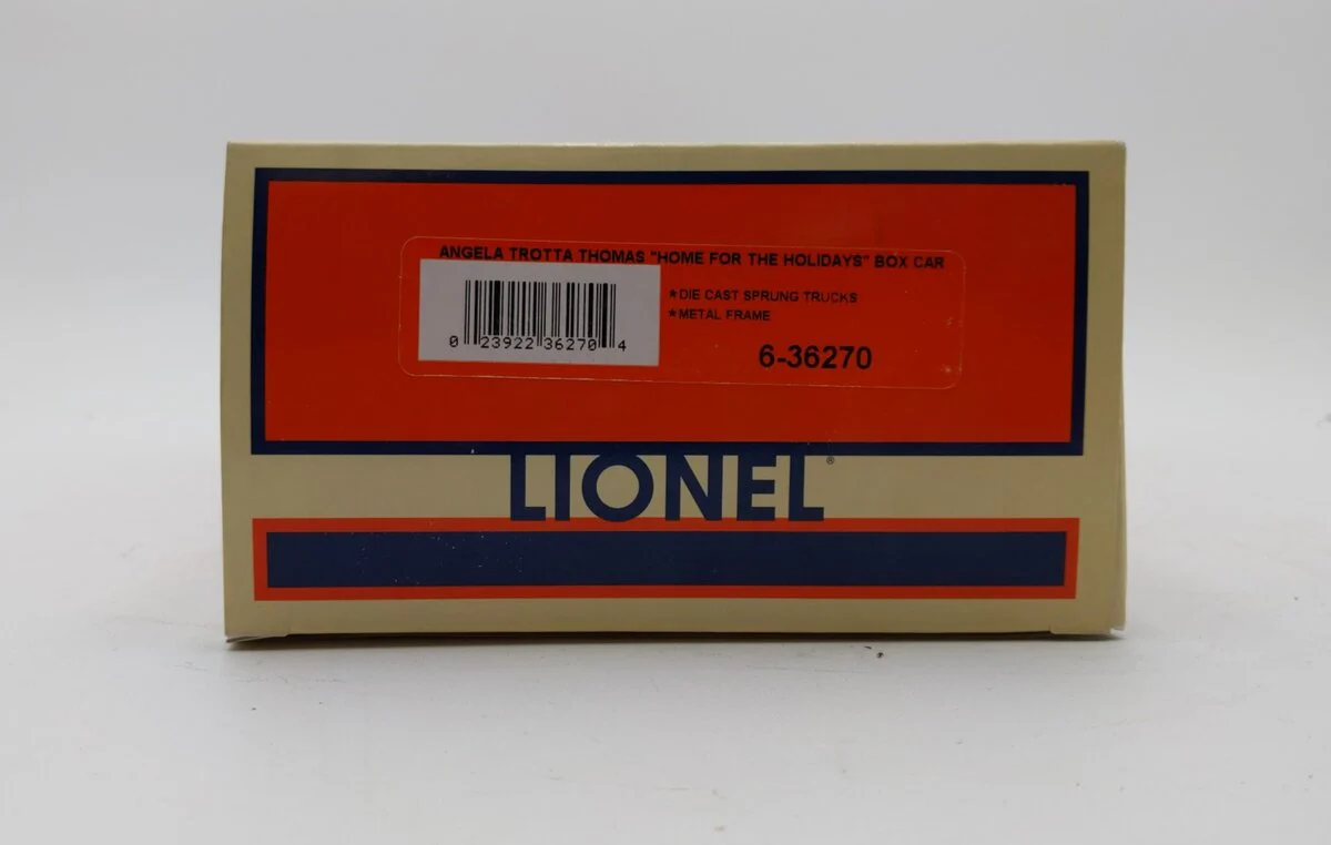 Lionel 6-36270 O Gauge Angela Trotta Thomas Christmas Boxcar NIB - Image 5