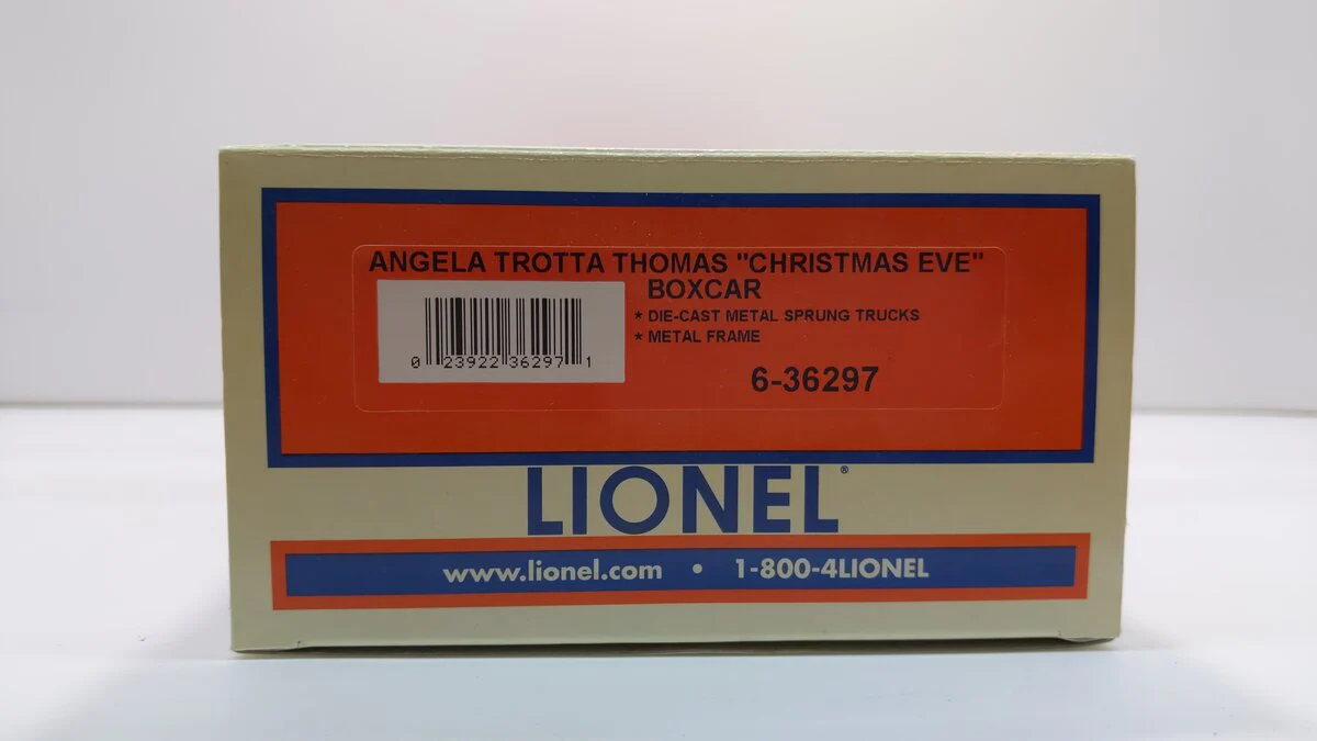Lionel 6-36297 O Gauge Angela Thomas Christmas Eve Boxcar LN/Box - Image 8