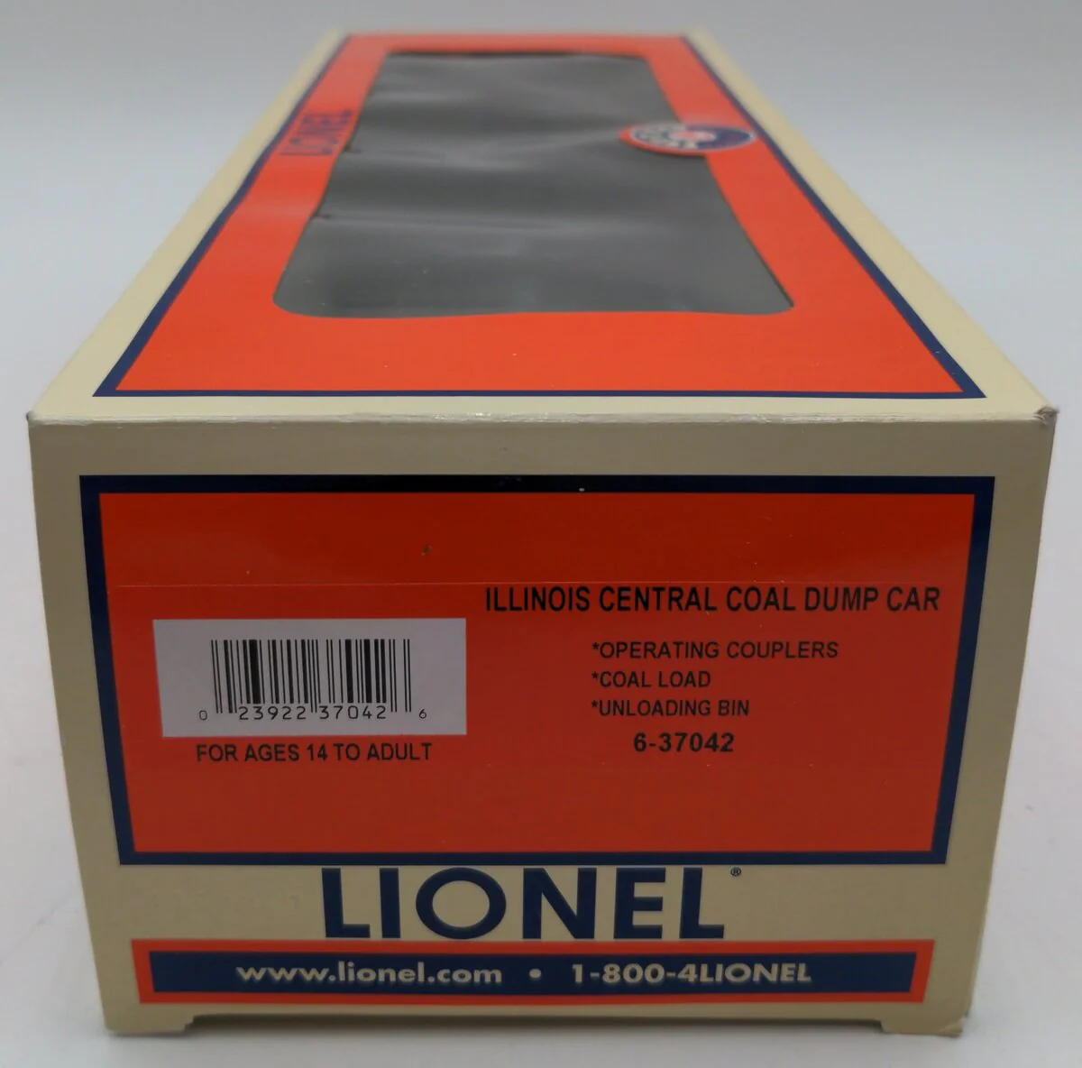 Lionel 6-37042 O Gauge Illinois Central Coal Dump Car EX/Box - Image 9