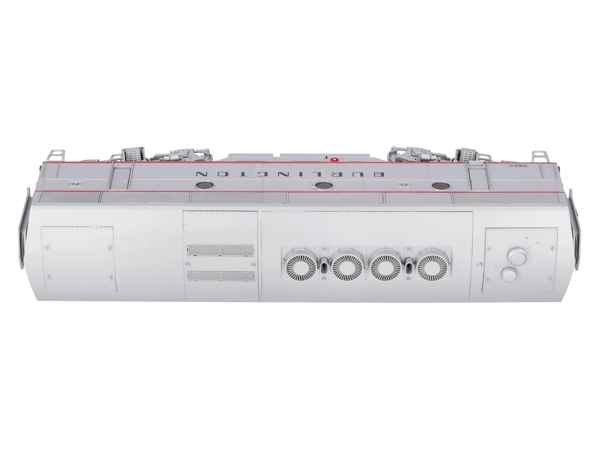 Lionel 6-38700 Burlington EMD F3 Powered Diesel B-Unit #9962-B LN/Box - Image 4