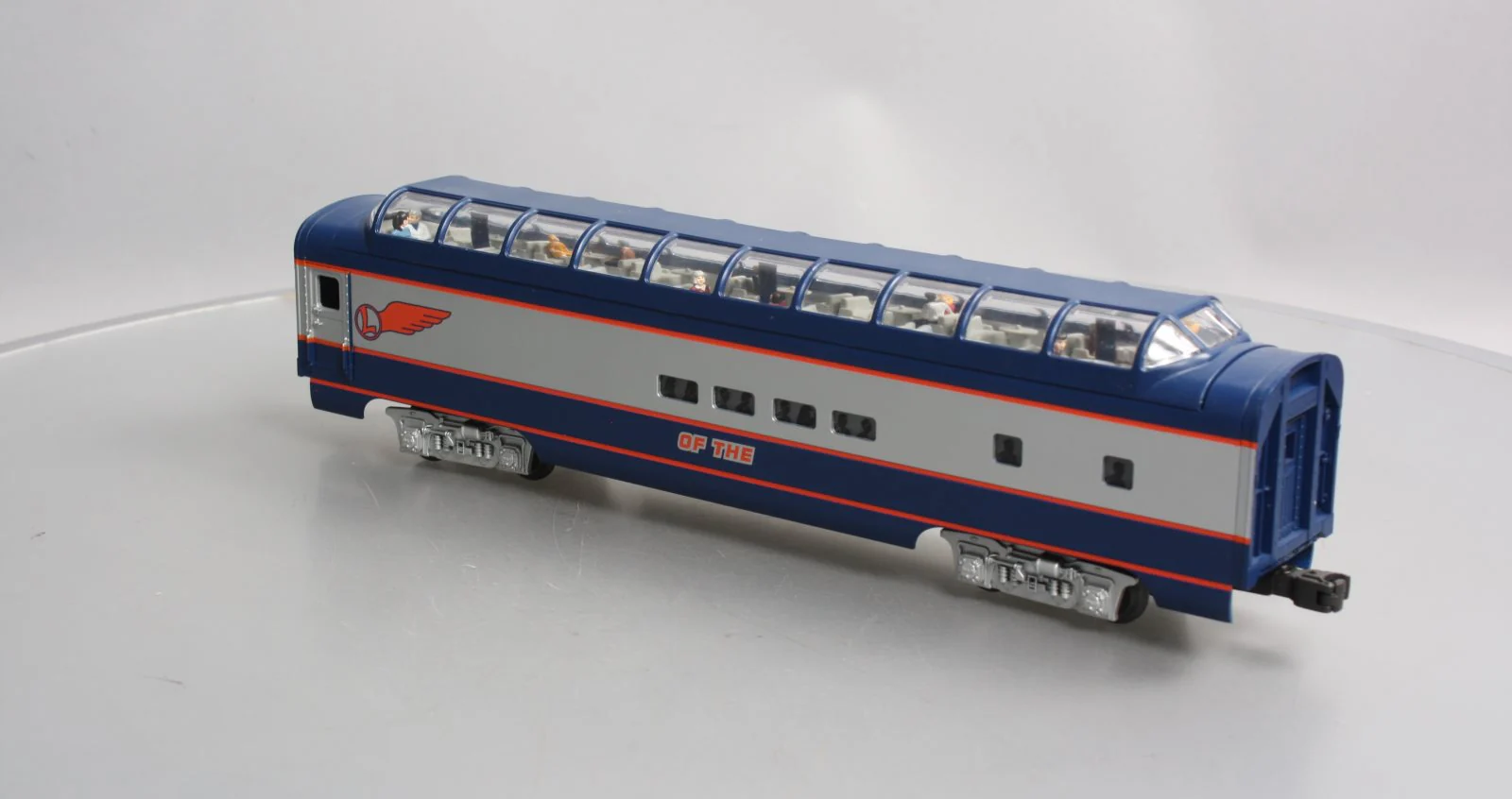 Lionel 6-39111 O Gauge Train of the Century Full Vista Dome Car #2 ("Of The") LN/Box - Image 3