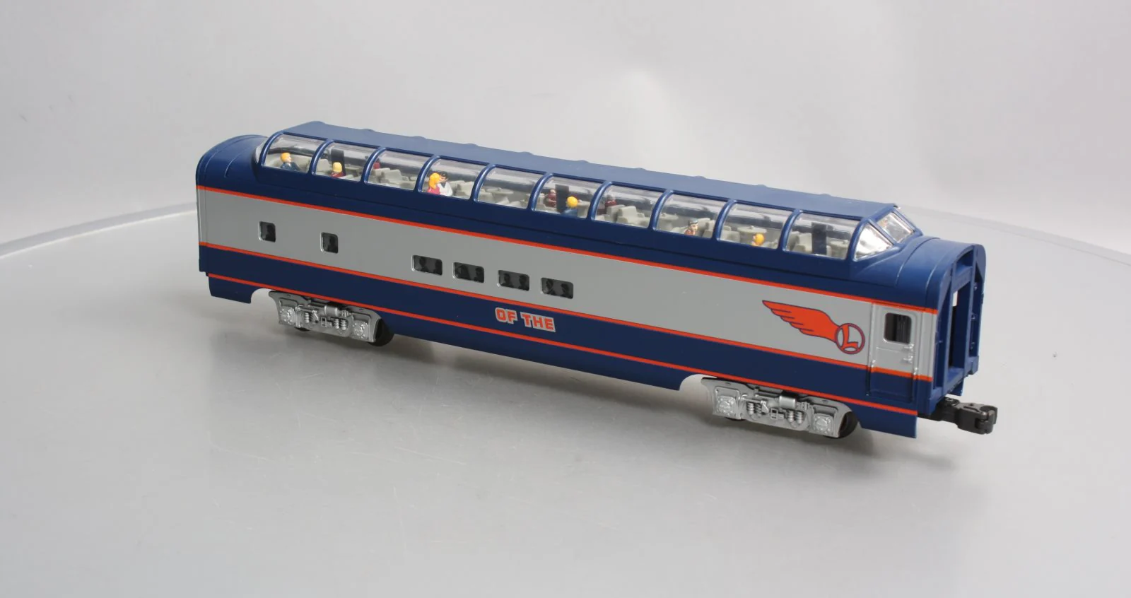 Lionel 6-39111 O Gauge Train of the Century Full Vista Dome Car #2 ("Of The") LN/Box - Image 7