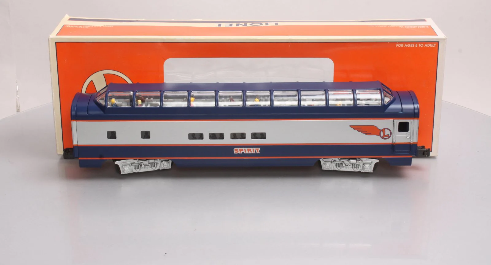 Lionel 6-39112 O Gauge Train of the Century Spirit Full Vista Dome #3 (Spirit) LN/Box
