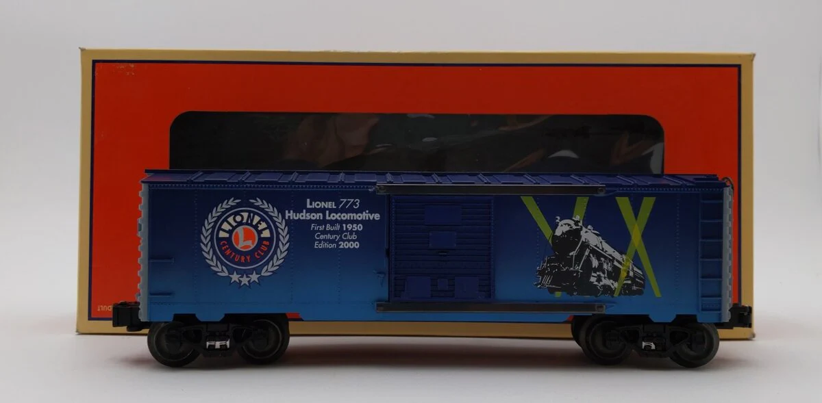 Lionel 6-39201 O Gauge Century Club Hudson Boxcar #773 LN/Box