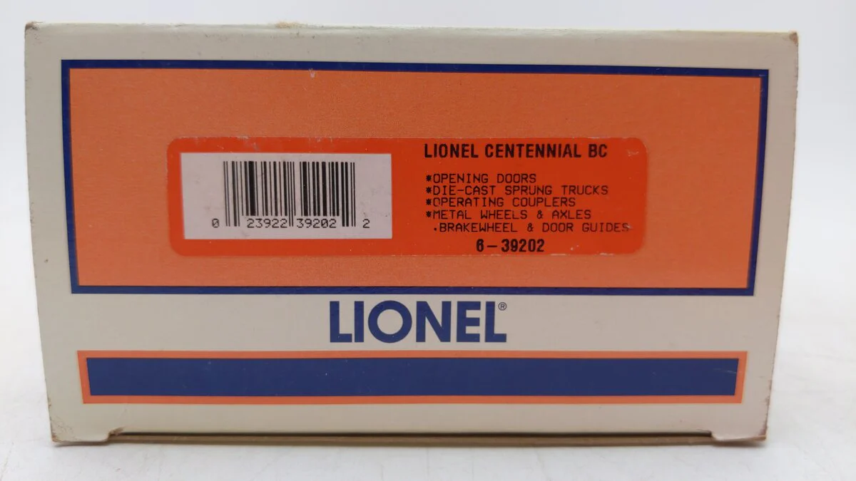 Lionel 6-39202 O Gauge Lionel Centennial Boxcar LN/Box - Image 5