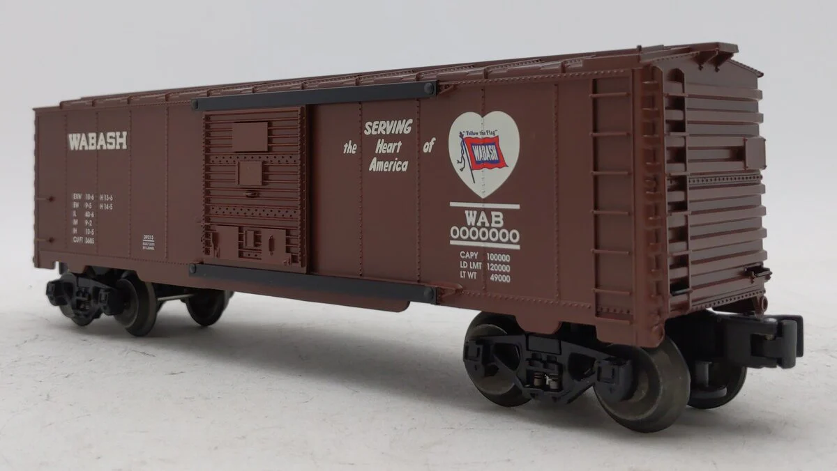 Lionel 6-39213 O Gauge Wabash Boxcar #0000000 LN/Box - Image 3