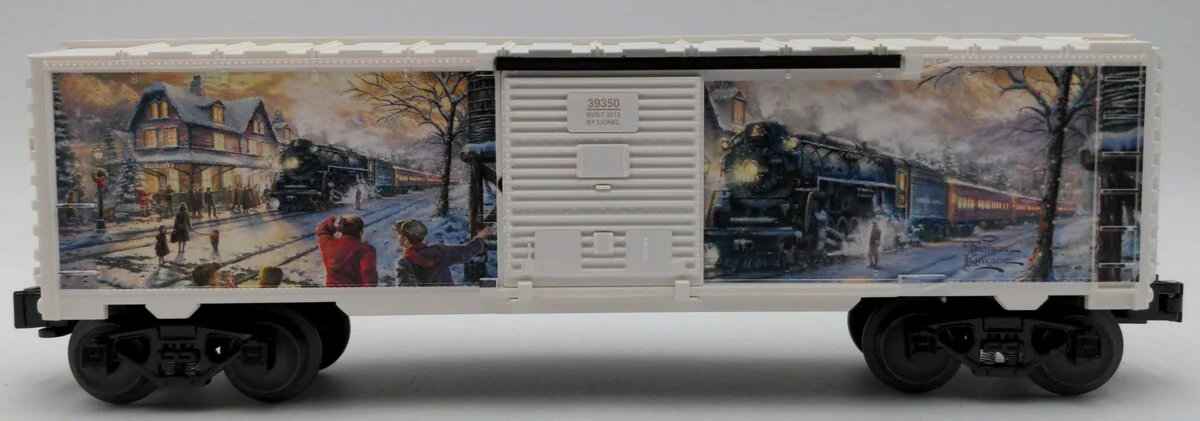 Lionel 6-39350 O Thomas Kinkade All Aboard Christmas Boxcar EX/Box - Image 3