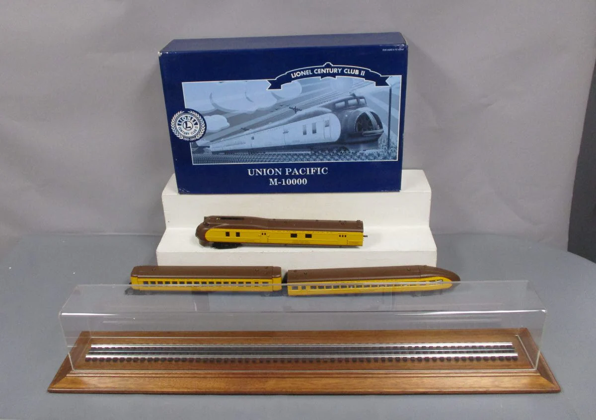 Lionel 6-51007 UP Century Club II 752 M10000 Streamliner O Gauge Train Set LN/Box