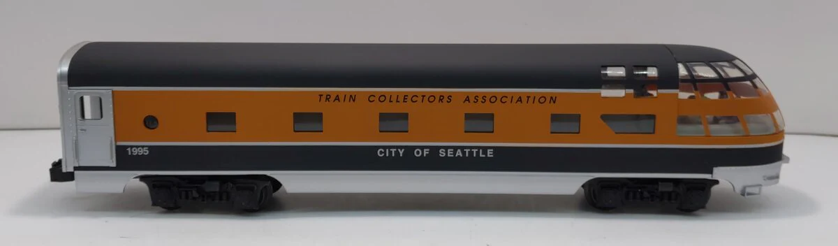 Lionel 6-52062 O Gauge TCA "City of Seattle" Skytop Observation Passenger Car LN/Box - Image 2