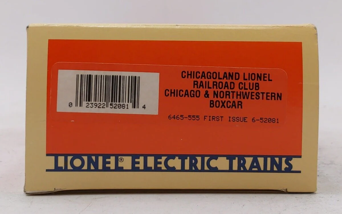 Lionel 6-52081 O Gauge Chicago & North Western C&NW Boxcar #6464-555 NIB - Image 5