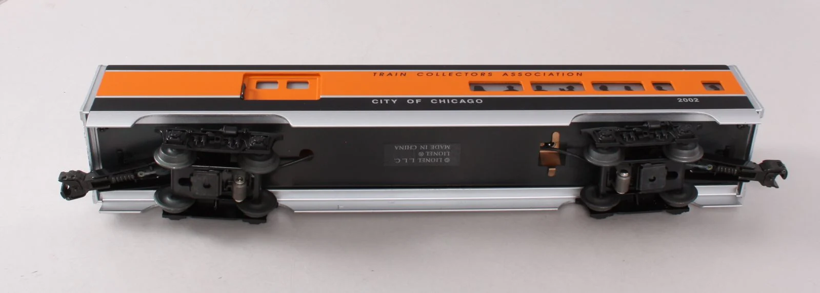 Lionel 6-52250 O Gauge TCA City of Chicago Aluminum Combination Car #2002 LN/Box - Image 10