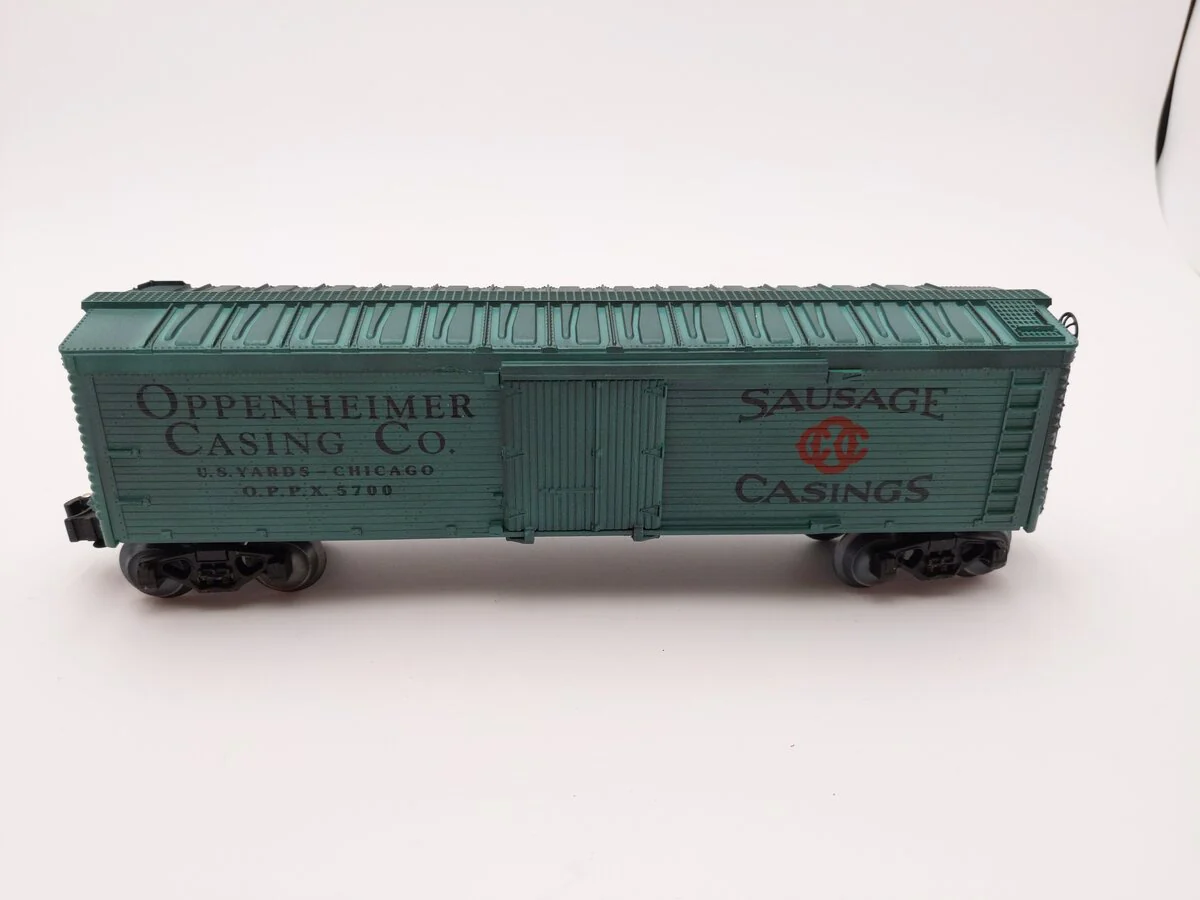 Lionel 6-5700 O Gauge Oppenheimer Woodside Refrigerator Boxcar LN