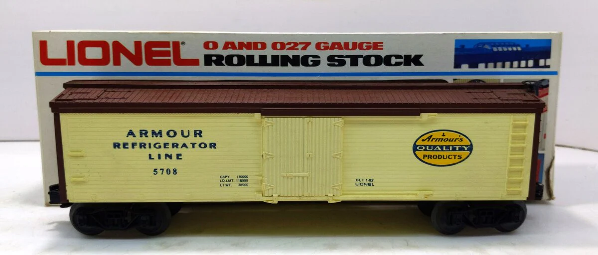 Lionel 6-5708 O Gauge Armour Reefer LN/Box - Image 3
