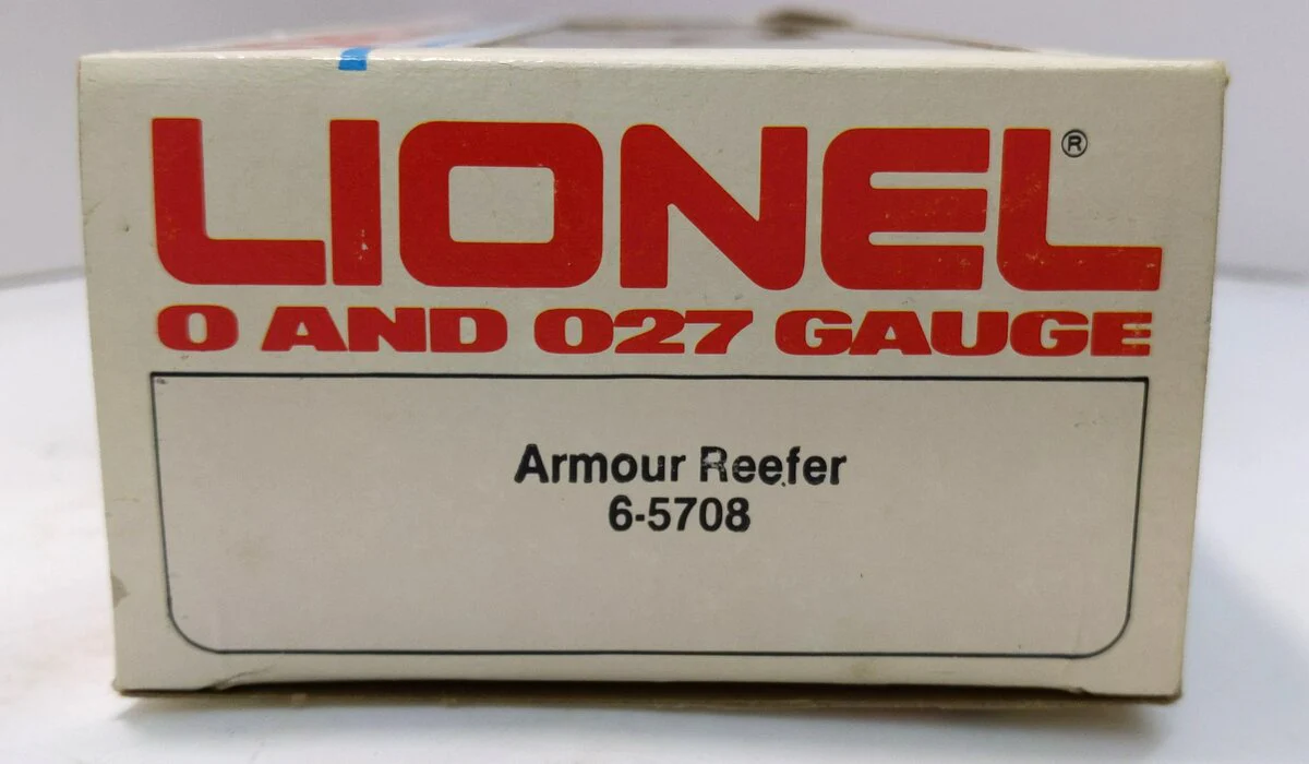 Lionel 6-5708 O Gauge Armour Reefer LN/Box - Image 5