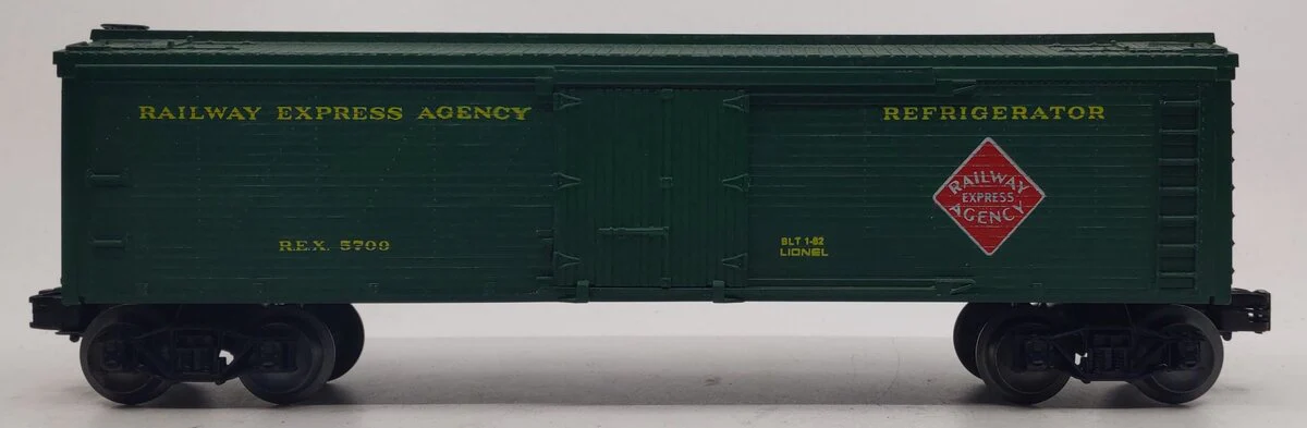 Lionel 6-5709 O Gauge Railway Express Agency Woodside Reefer LN/Box - Image 2